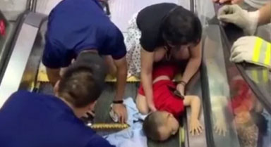 Application of escalator safety