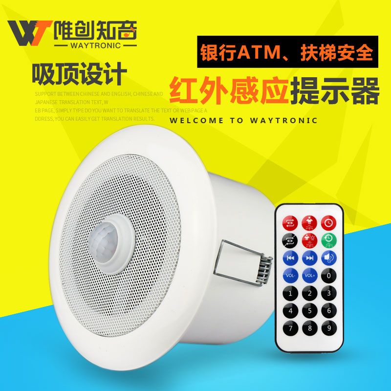 <b>PowerSound-V9 吸頂式紅外感應(yīng)提示器</b>