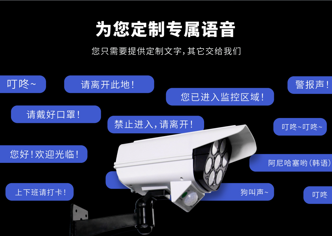 紅外語(yǔ)音報(bào)警器