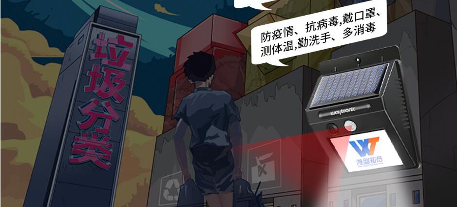 垃圾分類語音宣傳播報器提醒您“要做好垃圾分類”